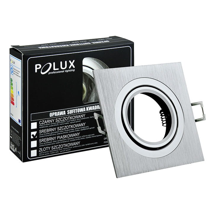 POLUX SOUTH OPAL-IQA92S2 srebrna szczotkowana KWADRAT E1 sklep.jpg