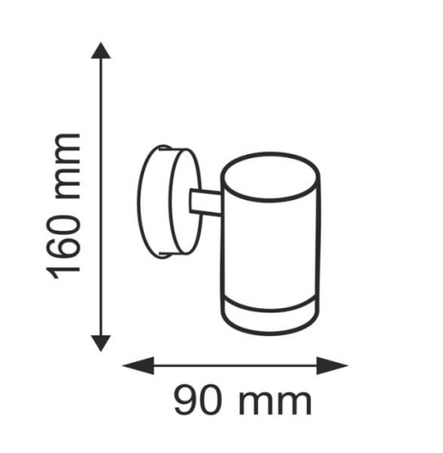 Wymiary OLIMP SG674 1xGU10.jpg