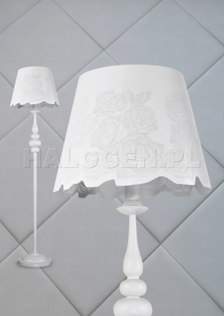 Lampa w stylu shabby chic